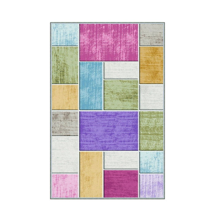 Conceptum Eexfab540 Alfombra Multicolor 80 x 120 cm